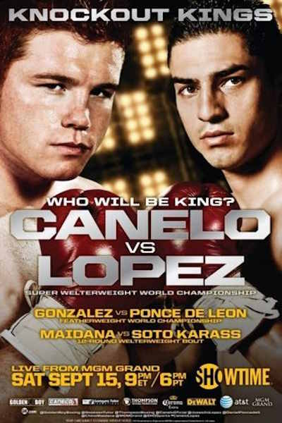 Showtime Boxing: Canelo Alvarez vs. Josesito Lopez