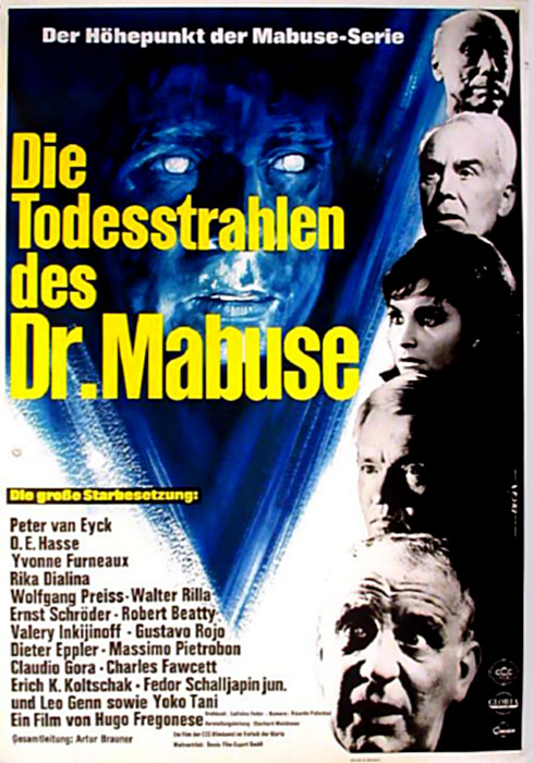 Die Todesstrahlen des Dr. Mabuse [Audio: German]
