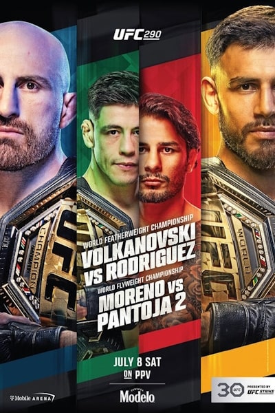 UFC 290: Volkanovski vs Rodriguez